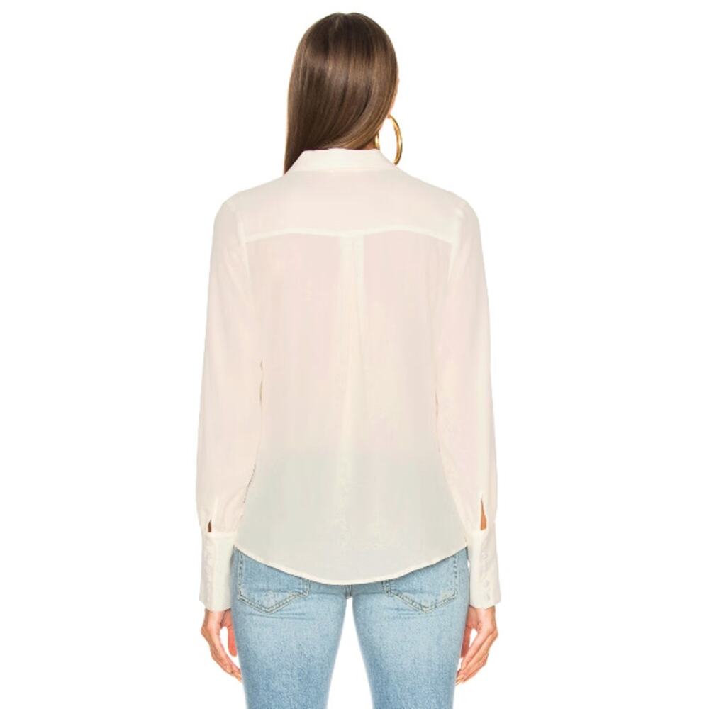 L'agence Naomi Button Loop Blouse - image 3